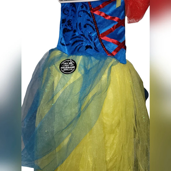 NWT Fairytale Princess Girl's Light Up Halloween Costume Size 7/8 - Picture 3 of 5